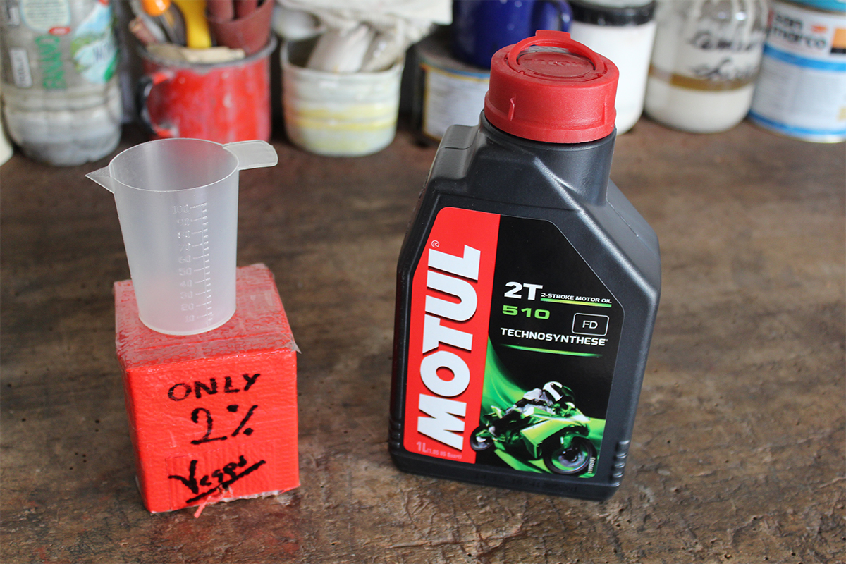 olio per miscela