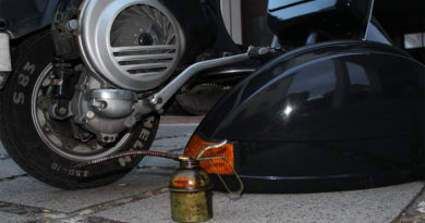 come sostituire olio motore vespa