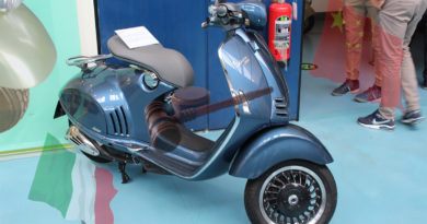 Vespa opera di design industriale
