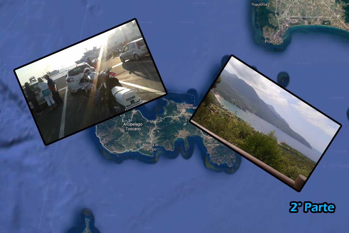 In Vespa all'Isola d'Elba parte 2