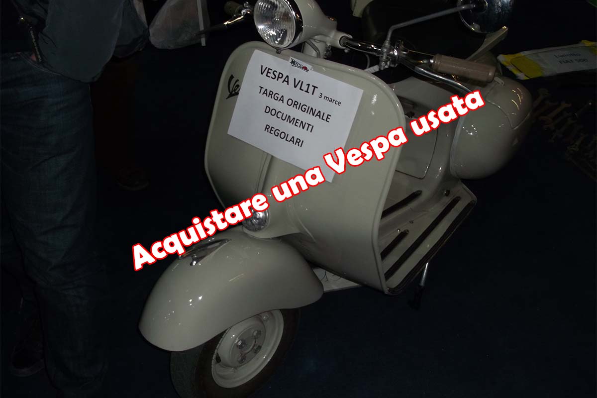 Acquistare una Vespa usata