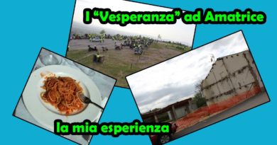 la mia esperienza ad Amatrice