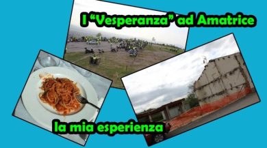 la mia esperienza ad Amatrice