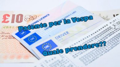 Patente per la Vespa quale prendere