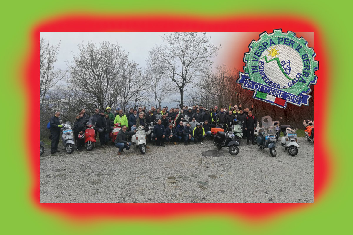 In Vespa per il Serra