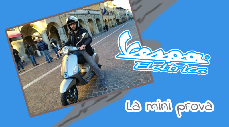 Vespa Elettrica, la mini prova