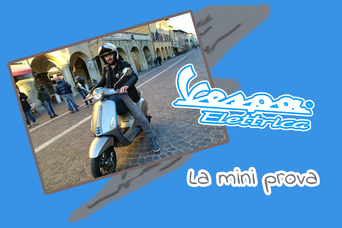 Vespa Elettrica, la mini prova