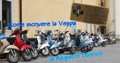 Come iscrivere la Vespa al Registro Storico