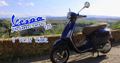 Vespa Primavera Test Ride