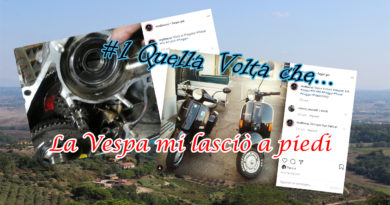 Quella volta che la Vespa mi lasciò a piedi