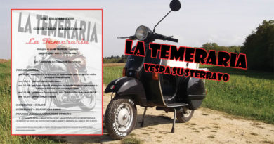 La Temeraria Vespa su sterrato
