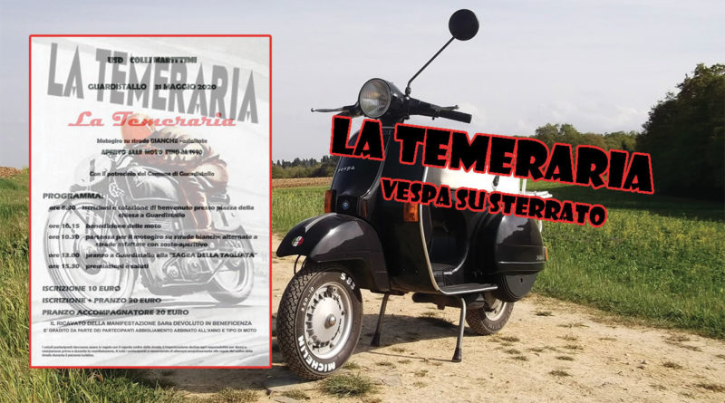La Temeraria Vespa su sterrato