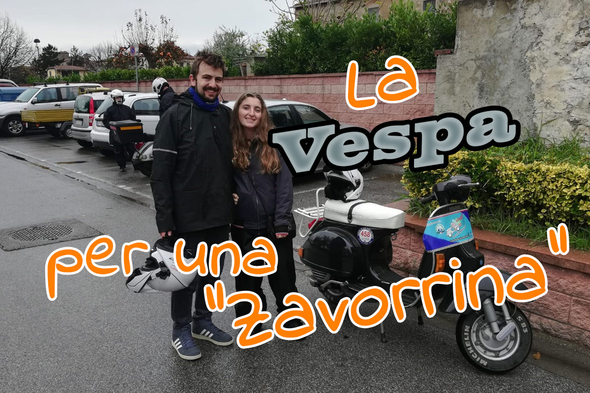 La Vespa per una Zavorrina