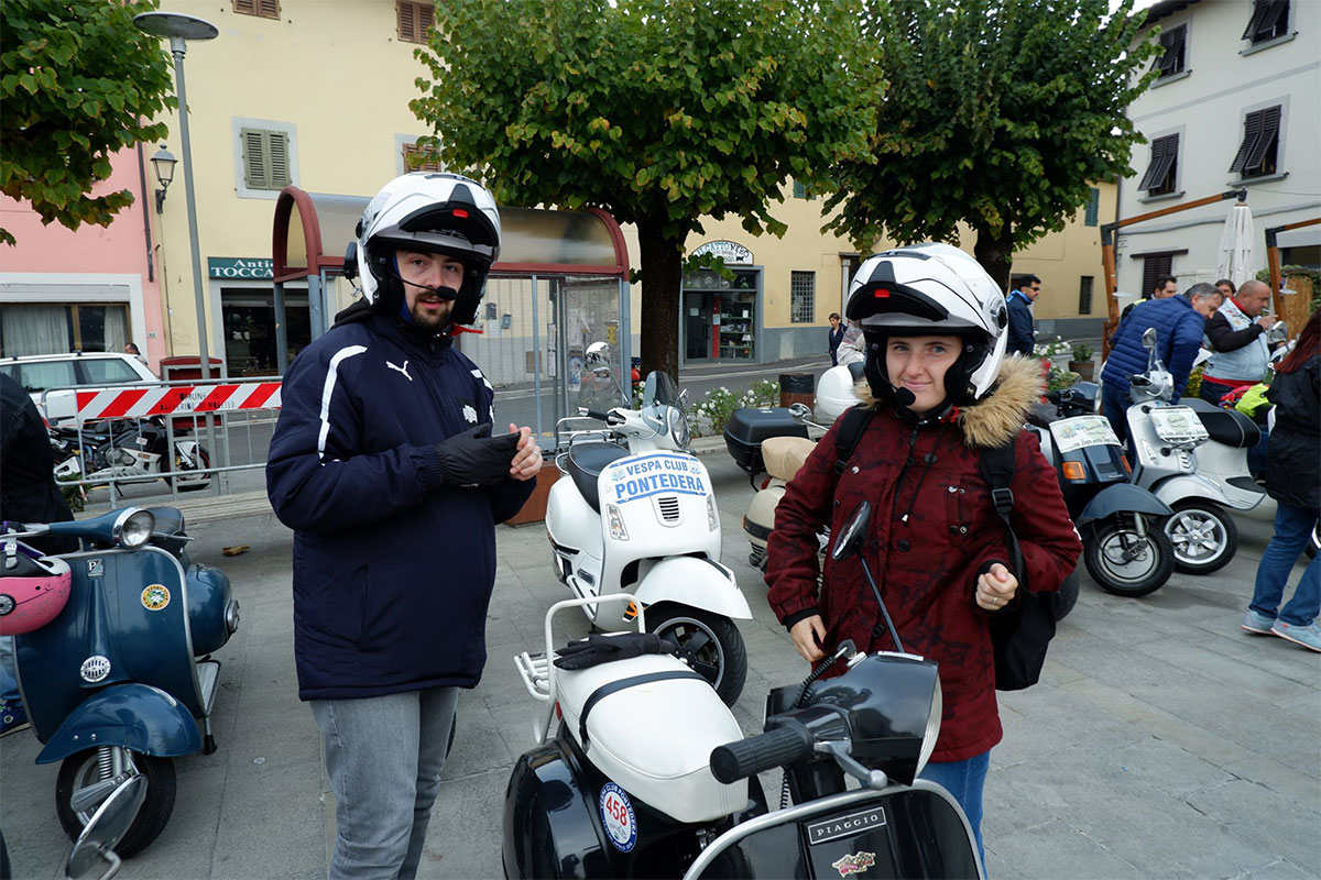 Vespa di coppia