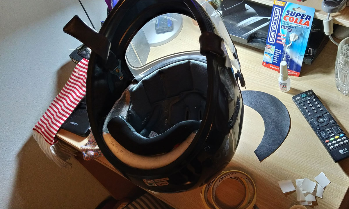 Lavorazione casco