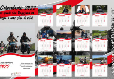 Calendario 2022 di Viaggiare in Vespa