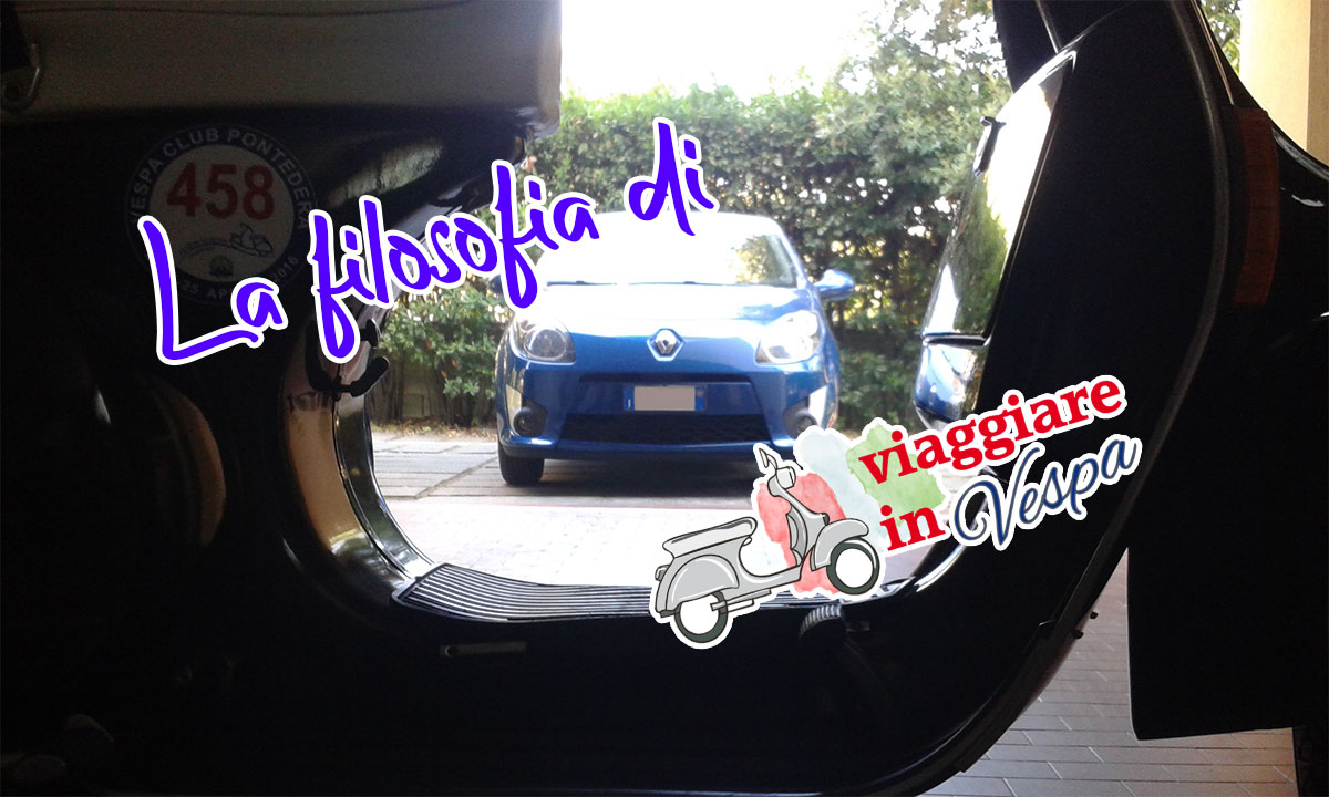 filosofia di viaggiare in vespa