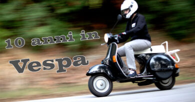 10 anni in Vespa