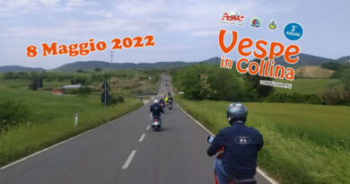 3 Vespe in collina