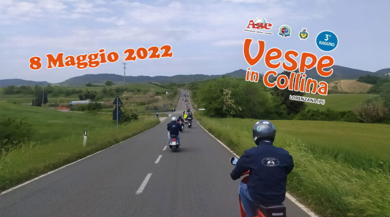 3 Vespe in collina