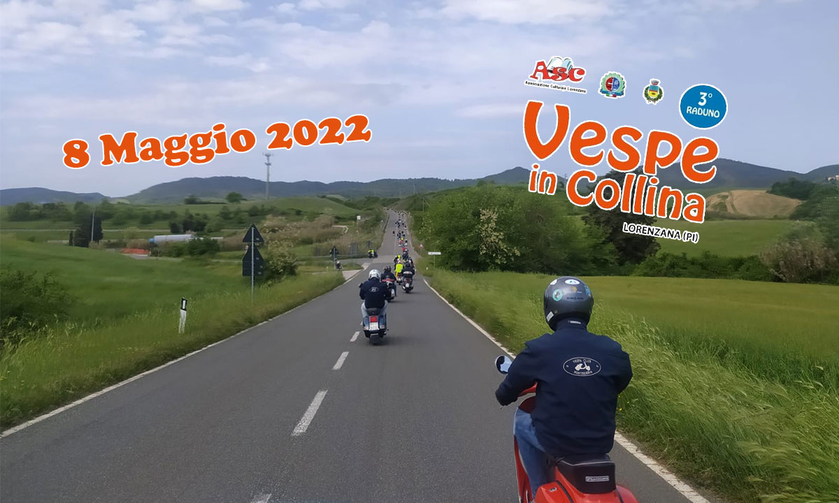 3 Vespe in collina
