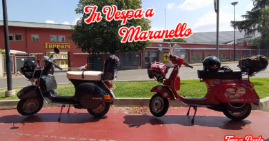 In Vespa da Ponsacco a Maranello