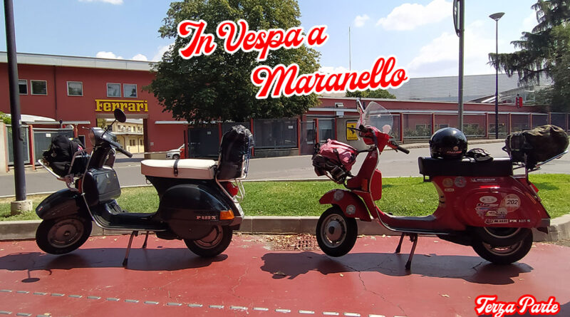 In Vespa da Ponsacco a Maranello
