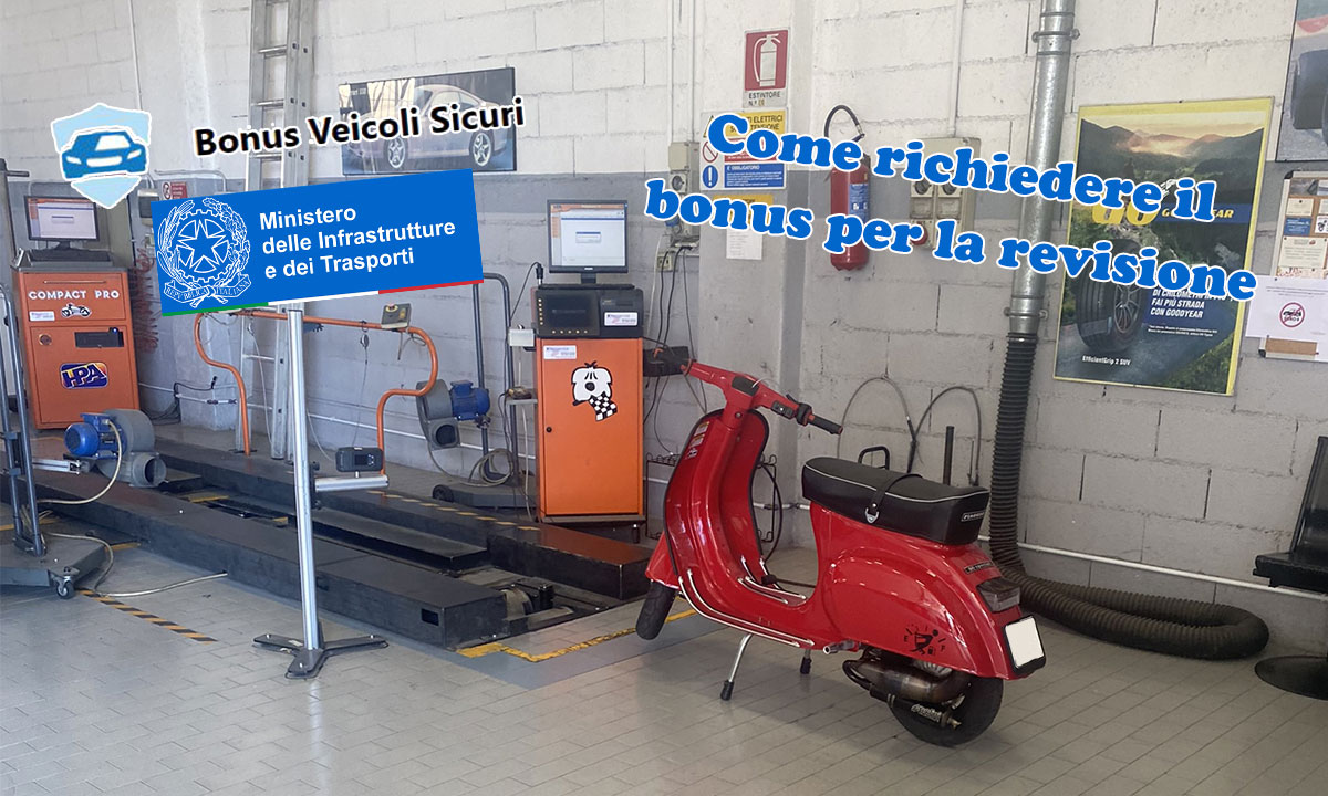 come richiedere bonus revisione veicolo