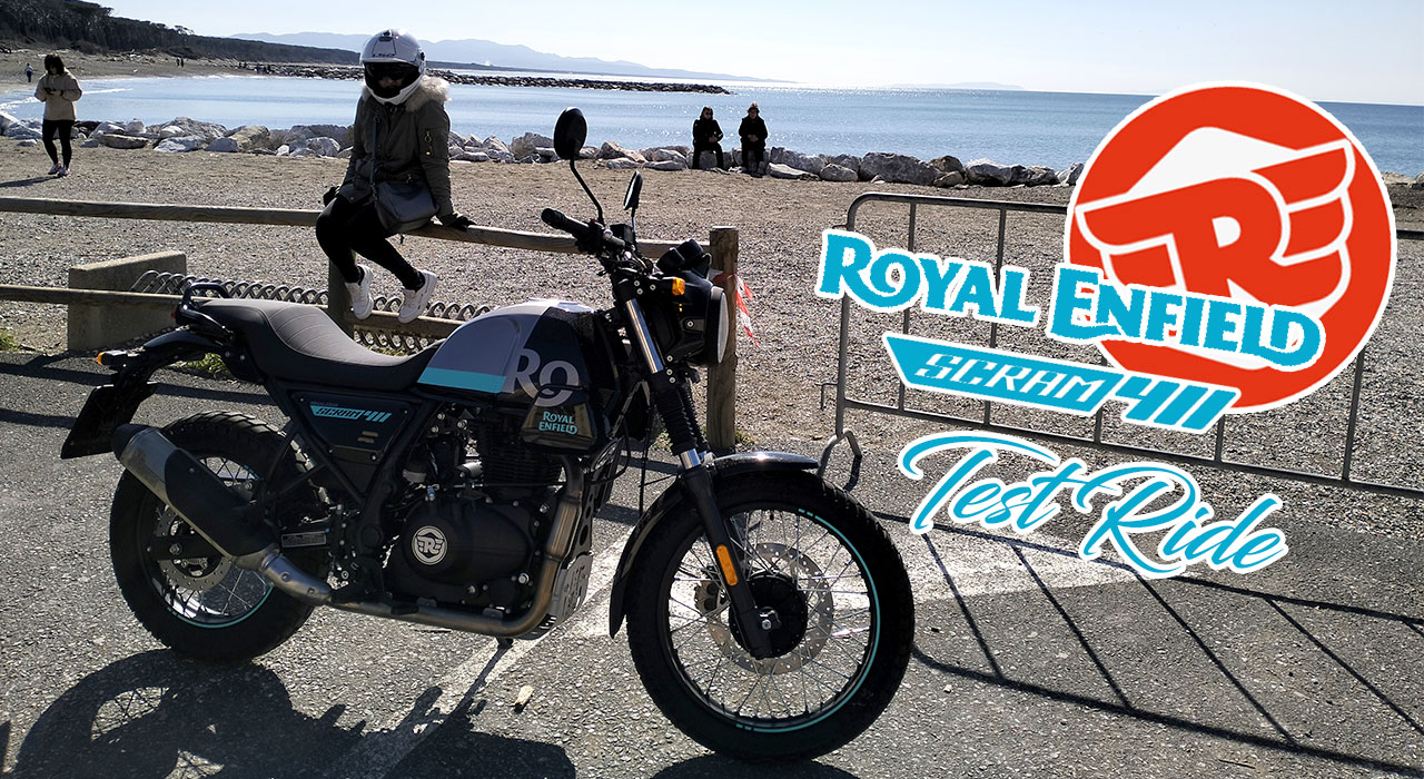 Test ride Royal Enfield Scram 411