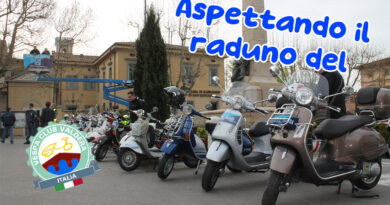 Aspettando il raduno del Vespa Club Valdera