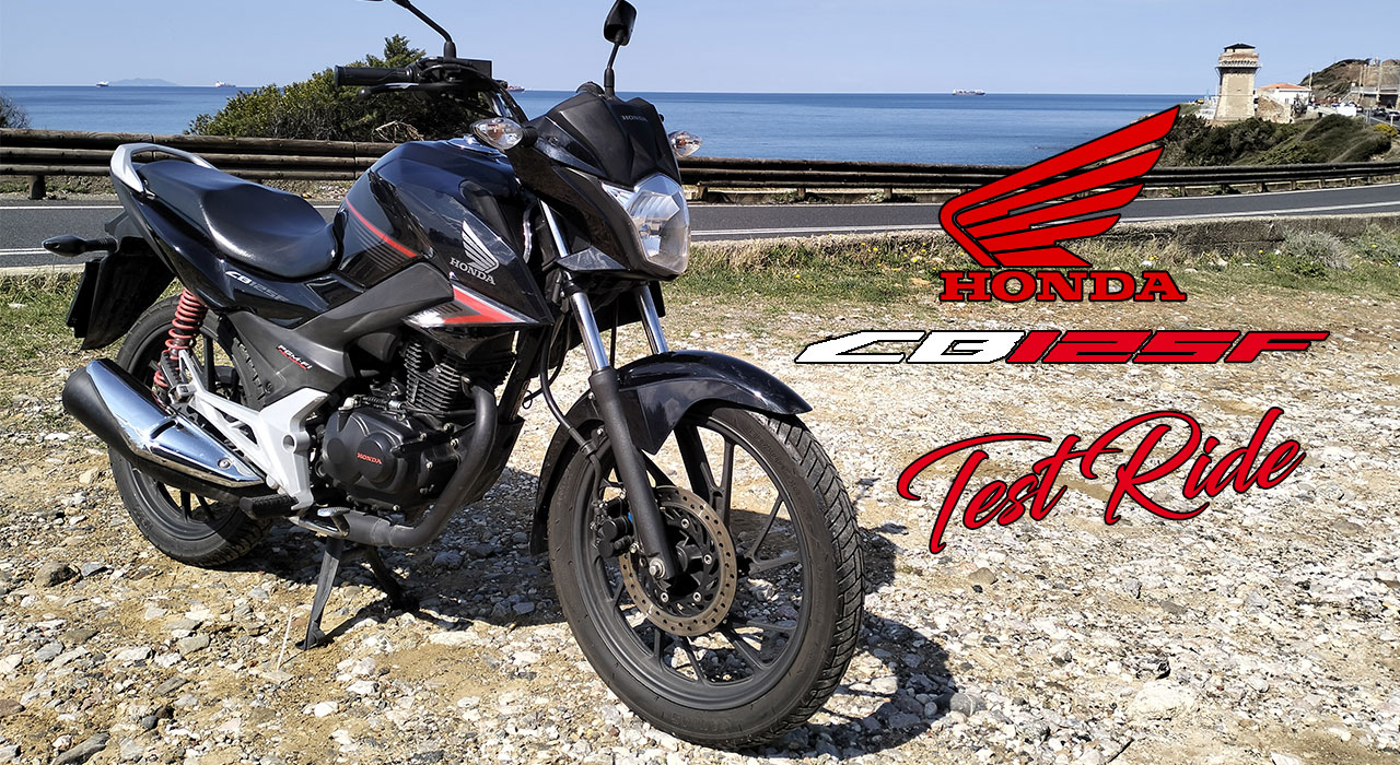 Honda CB125F Test ride