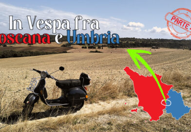 In Vespa in Val d'Orcia