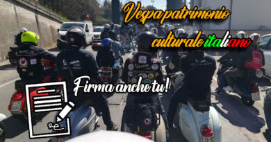 Vespa patrimonio culturale italino